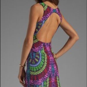 MARA HOFFMAN Geometric Print Mini Dress